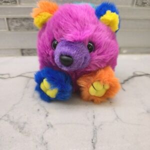 VTG 1994 Puffkins Plush Swibco Cosmo Bear St. Jude Style 6691‎ 5" CLEAN No Tag